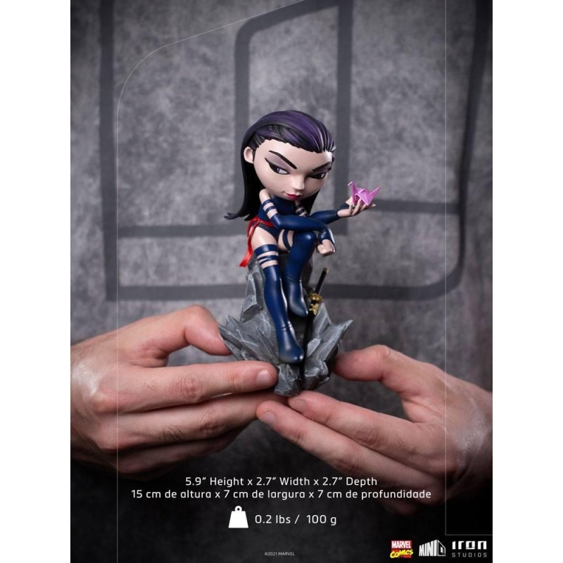 MARVEL - Psylocke (X-Men) - Figurine Mini Co - 15cm 