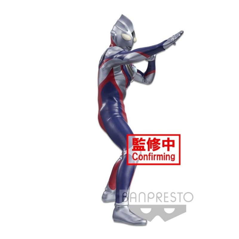 ULTRAMAN - Ultraman Tiga - Figurine Hero's brave Statue 18cm 