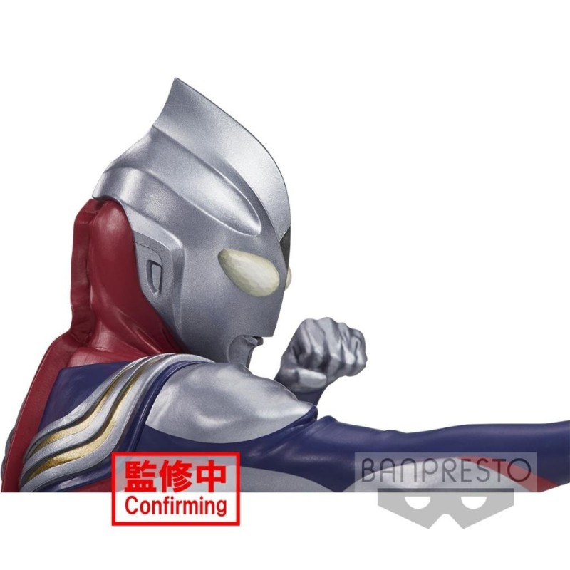 ULTRAMAN - Ultraman Tiga - Figurine Hero's brave Statue 18cm 
