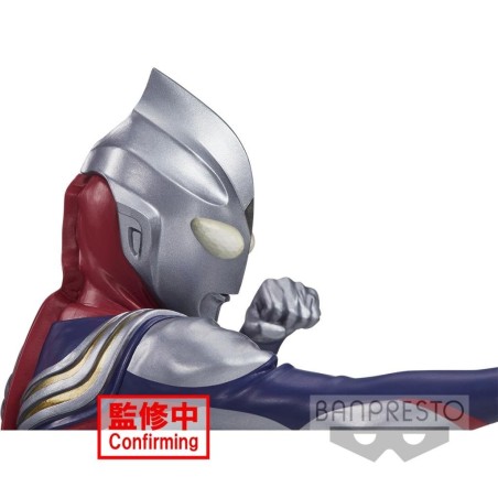 ULTRAMAN - Ultraman Tiga - Figurine Hero's brave Statue 18cm 