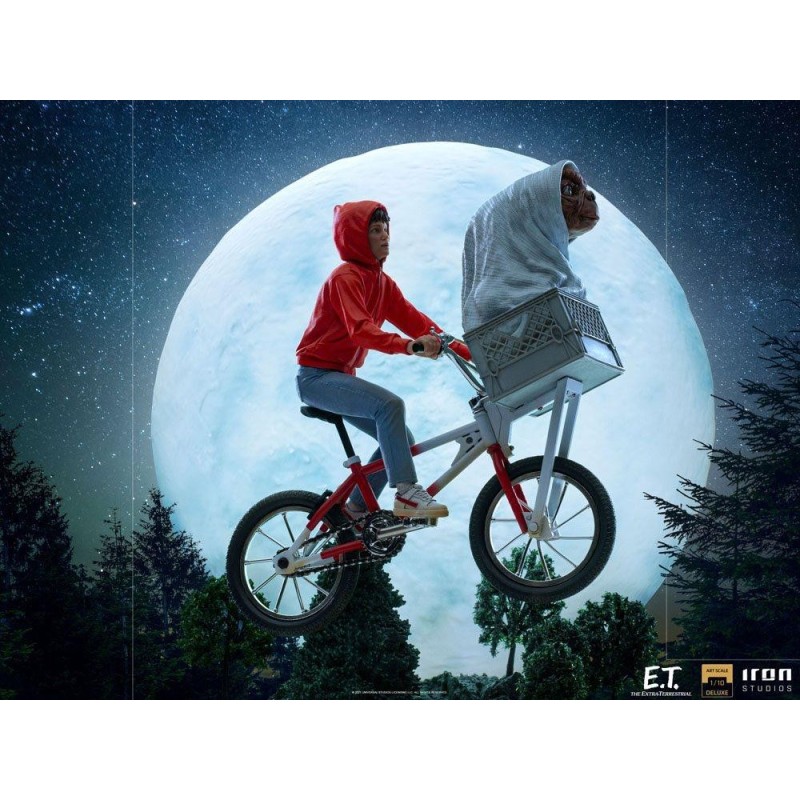 E.T. - E.T. & Elliot - Statuette Deluxe Art Scale '27x23x19cm' 