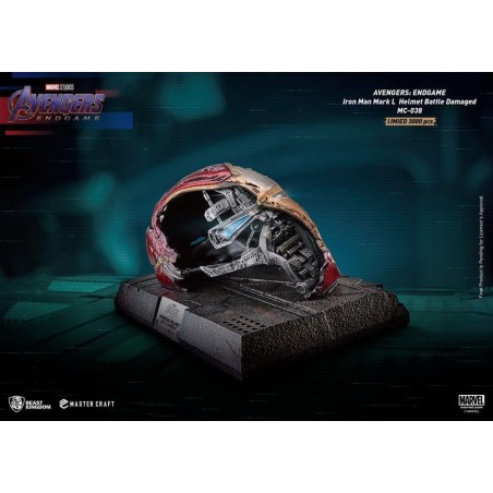 MARVEL - Iron Mark 50 Battle Damaged - Statuette '22x39x25cm' 