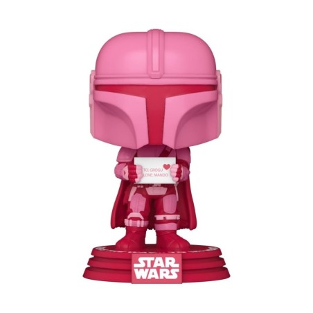 STAR WARS - POP N° 495 - Valentines - Mandalorian 