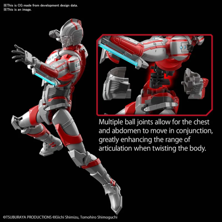 ULTRAMAN - Figure Rise Ultraman Suit Zoffy Action - Model Kit 