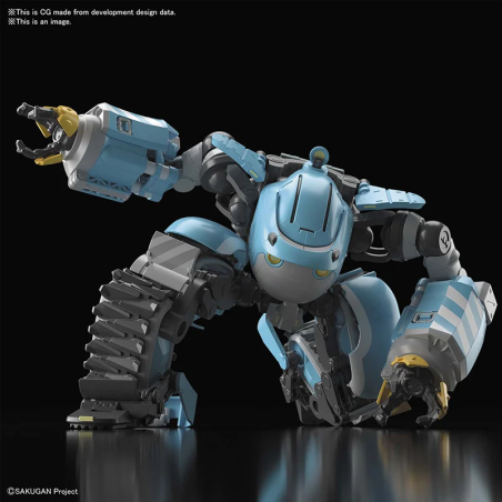 GUNDAM - HG 1/72 Big Tony agumber Custom - Model Kit 