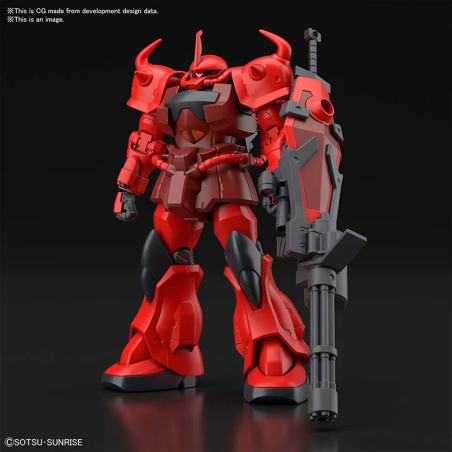 GUNDAM - HG 1/144 Gouf Crimson Custom - Model Kit 