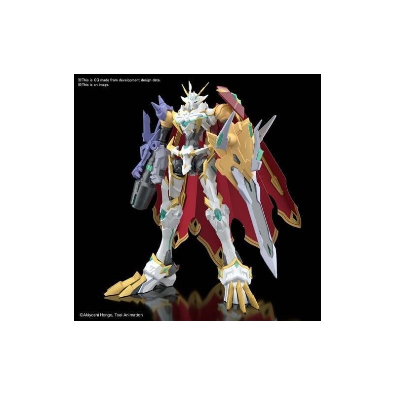 GUNDAM - Figure Rise Amplified Omegamon Xantibody - Model Kit 