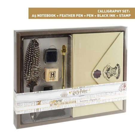 HARRY POTTER - Lettre - Set Caligraphie & Papeterie 