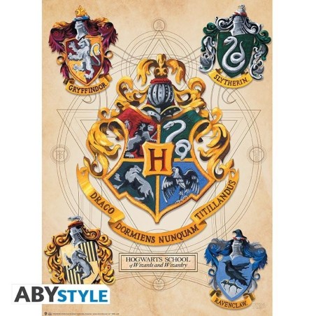 HARRY POTTER - Blason & Maraudeurs - Set 2 posters '52x38' 