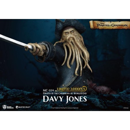 PIRATES DES CARAIBES - Davy Jones - Statuette Master Craft 42cm 