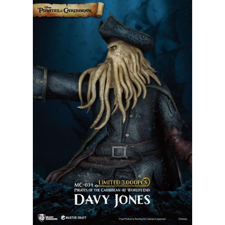 PIRATES DES CARAIBES - Davy Jones - Statuette Master Craft 42cm 