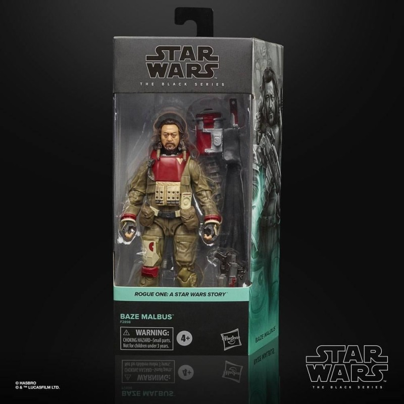 STAR WARS - Baze Malbus (Rogue One) - Figurine Black Series 