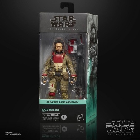 STAR WARS - Baze Malbus (Rogue One) - Figurine Black Series 