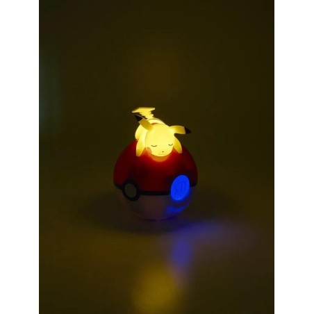 POKEMON - Pikachu Pokeball - Réveil avec lampe LED 