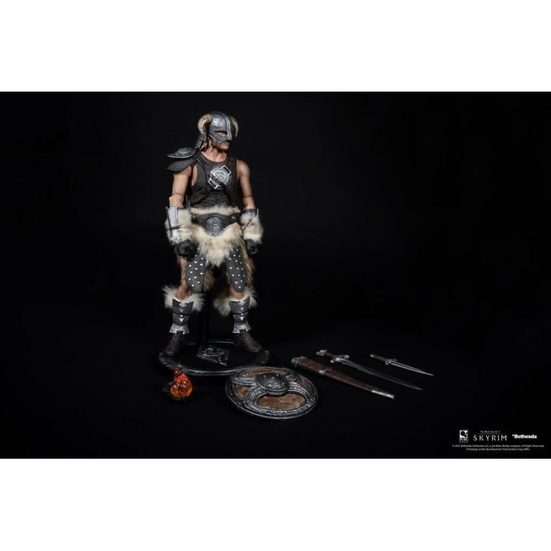 SKYRIM - Dragonborn standard - Figurine articulée '22x9x35cm' 