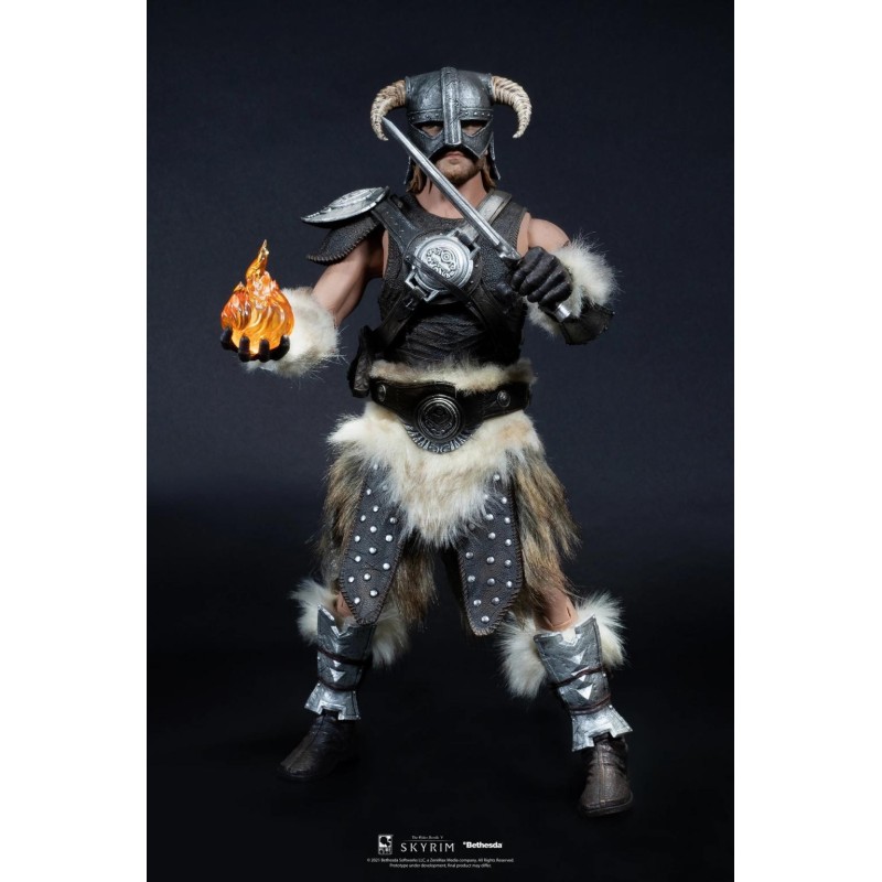 SKYRIM - Dragonborn standard - Figurine articulée '22x9x35cm' 