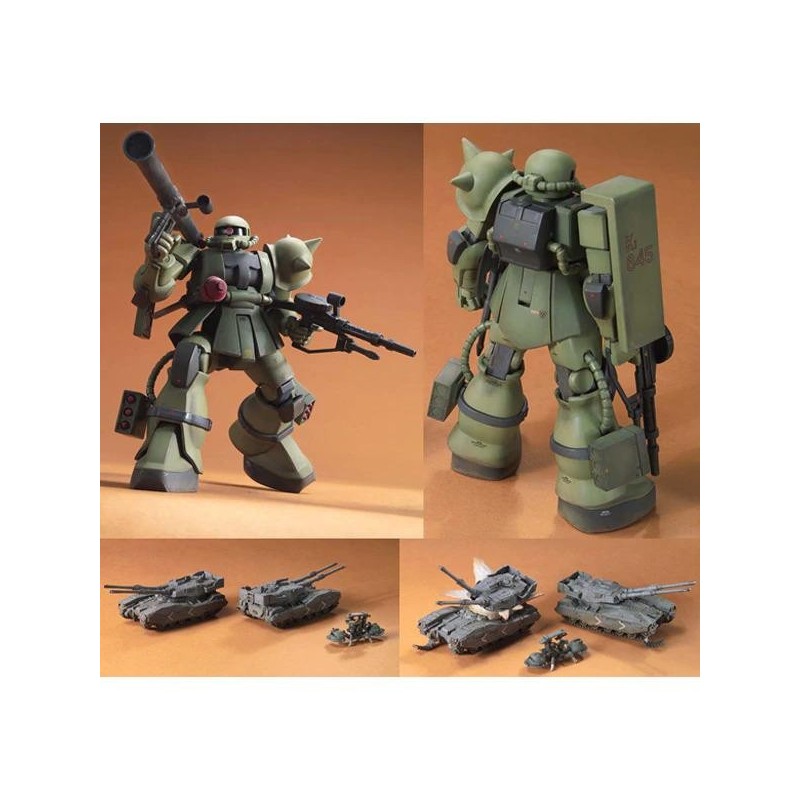 GUNDAM - HGUC 1/144 Zaku Ground Attack Set - Model Kit 