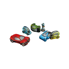 City Wrecked Cars set (5)