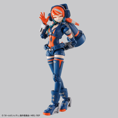 GIRL GUN LADY - Lady Commander Amatsu -  Model Kit 
