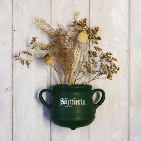 HARRY POTTER - Chaudron Serpentard - Pot de fleur mural 