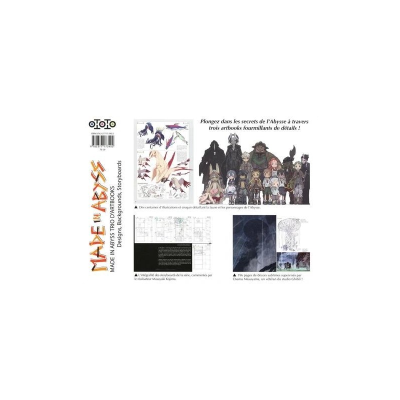 MADE IN ABYSS - Coffret 3 Artbooks 
