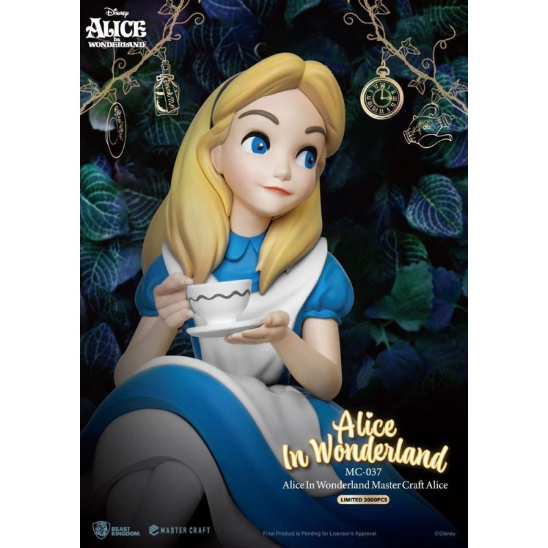 DISNEY - Alice - Statuette Master Craft 36cm 