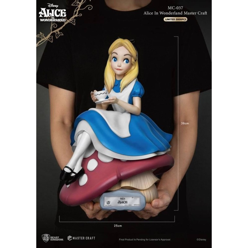 DISNEY - Alice - Statuette Master Craft 36cm 