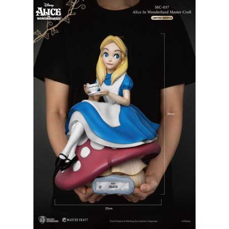 DISNEY - Alice - Statuette Master Craft 36cm 