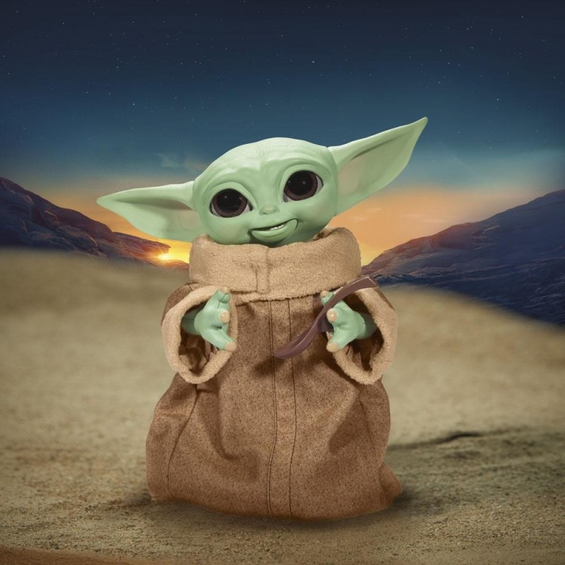 STAR WARS - Galagtic Snackin' Grogu - Figurine interactive 23cm 'UK' 
