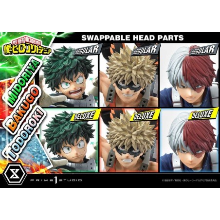 MY HERO ACADEMIA - Midoriya, Bakugo & Todoroki - Statuette Deluxe 69cm 