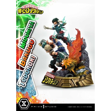 MY HERO ACADEMIA - Midoriya, Bakugo & Todoroki - Statuette 69cm 
