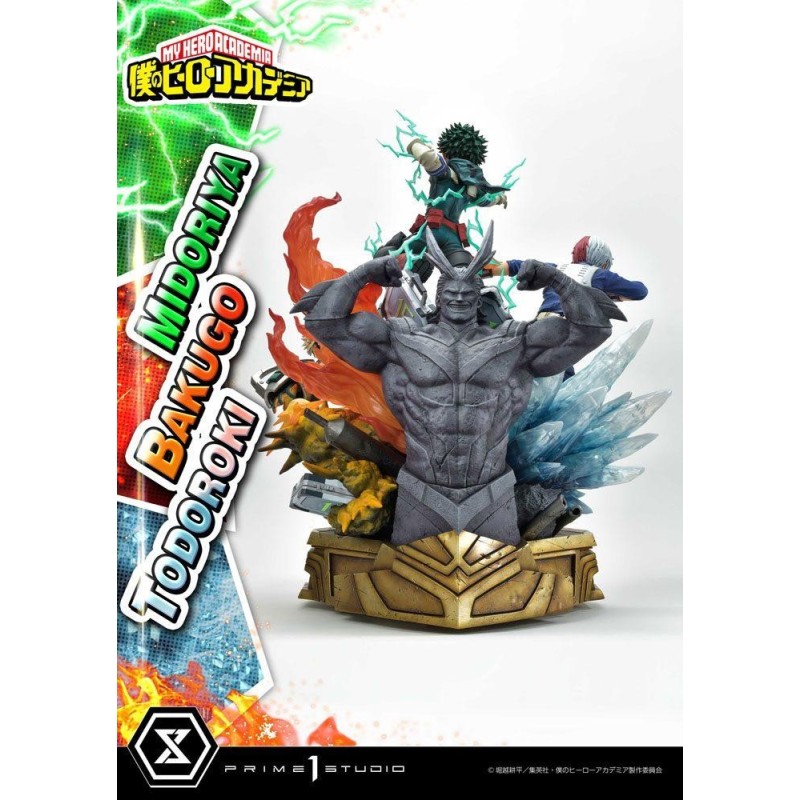 MY HERO ACADEMIA - Midoriya, Bakugo & Todoroki - Statuette 69cm 