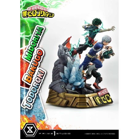 MY HERO ACADEMIA - Midoriya, Bakugo & Todoroki - Statuette 69cm 