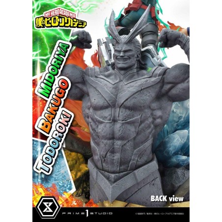 MY HERO ACADEMIA - Midoriya, Bakugo & Todoroki - Statuette 69cm 