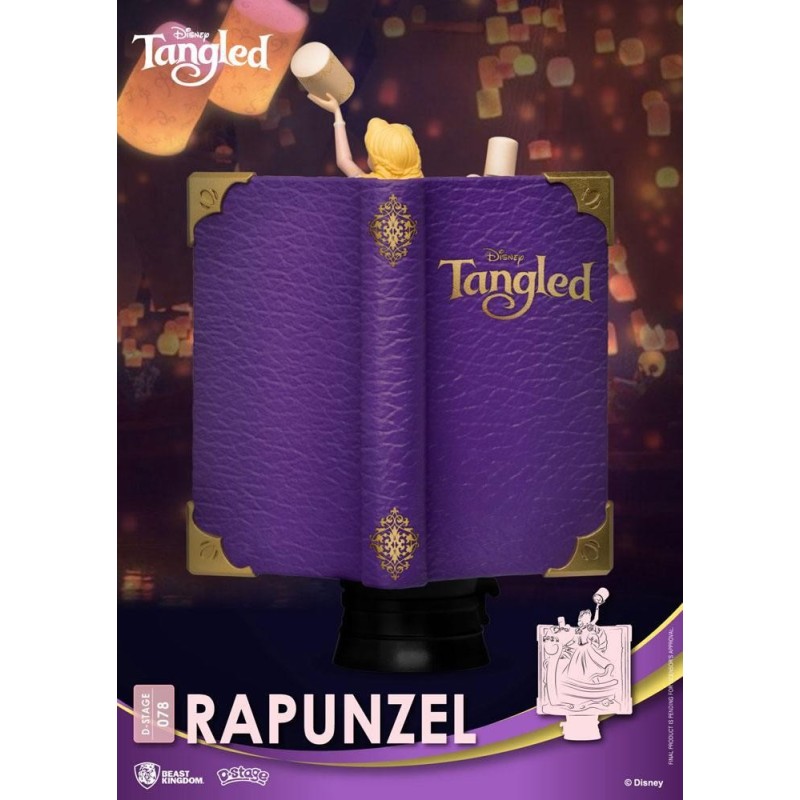 DISNEY - Rapunzel - Diorama D-Stage Story Book Series 15cm 
