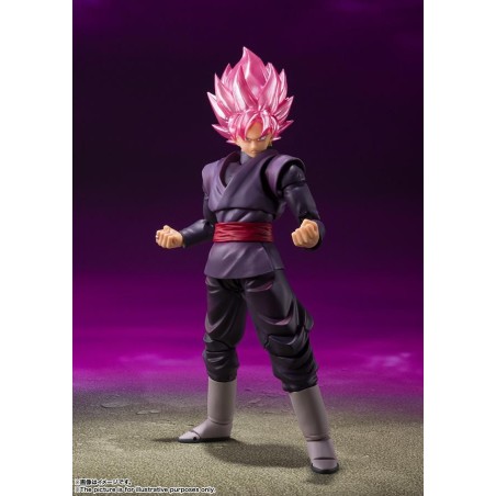 DRAGON BALL SUPER - SS Goku Black Rosé - Figurine S.H. Figuarts 14cm 