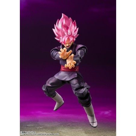 DRAGON BALL SUPER - SS Goku Black Rosé - Figurine S.H. Figuarts 14cm 