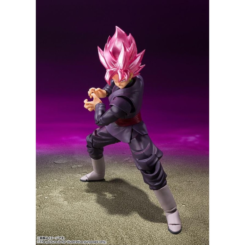 DRAGON BALL SUPER - SS Goku Black Rosé - Figurine S.H. Figuarts 14cm 