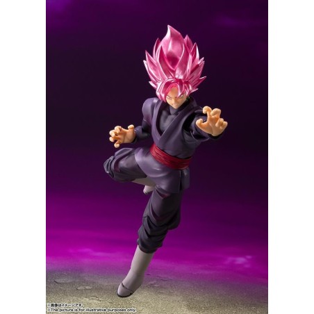 DRAGON BALL SUPER - SS Goku Black Rosé - Figurine S.H. Figuarts 14cm 