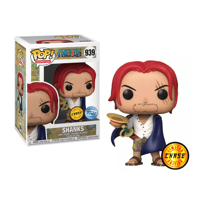 ONE PIECE - POP N° 939 - Shanks W/Chase - Special Edition 