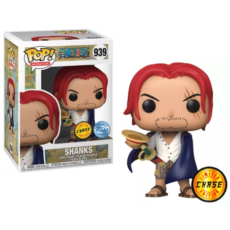 ONE PIECE - POP N° 939 - Shanks W/Chase - Special Edition 
