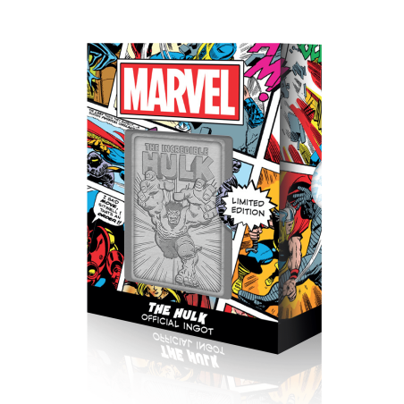 MARVEL - The Hulk - Carte en métal collector 