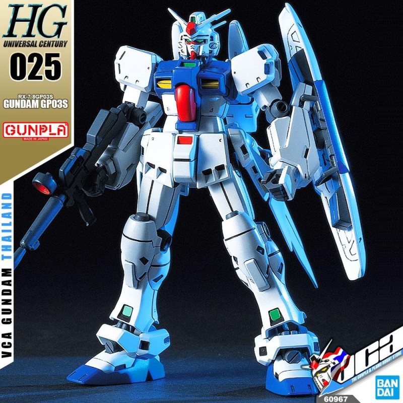 GUNDAM - HGUC 1/144 RX-78GP03S Gundam - Model Kit 