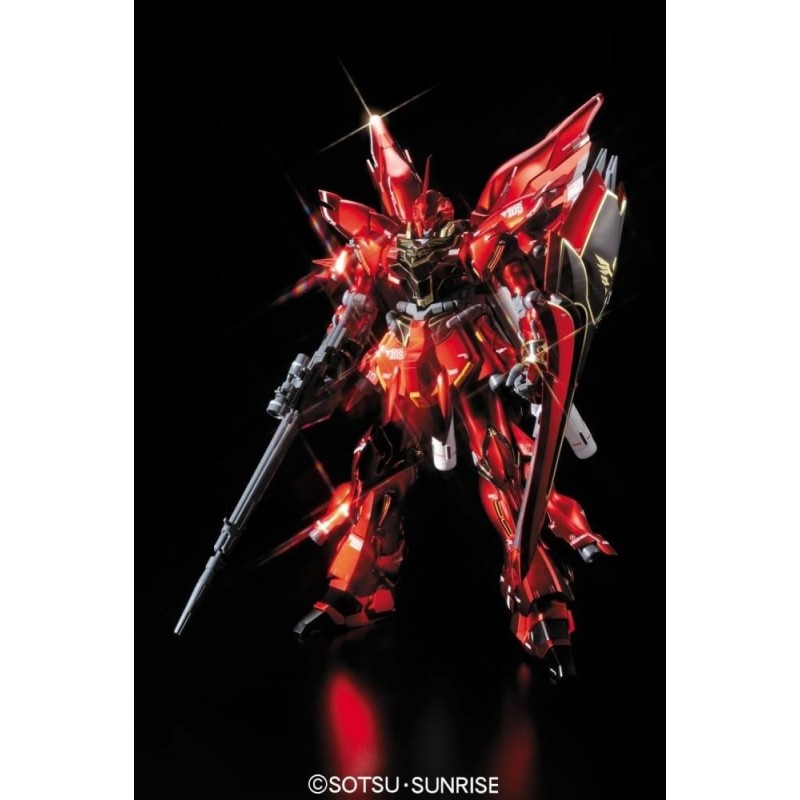 GUNDAM - MG 1/100 MSN-06S Sinanju Ver.Ka Titanium Finish - Model Kit 
