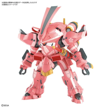 SAKURA WARS - HG 1/24 Spiricle Striker Prototype OBU - Model Kit 