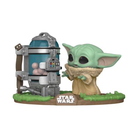 THE MANDALORIAN - POP Deluxe N° 407 - Child w/ Canister 