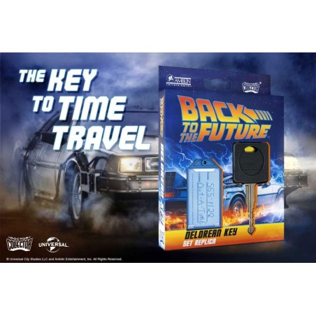 RETOUR VERS LE FUTUR - Réplique 1/1 de la clé de la DeLorean 