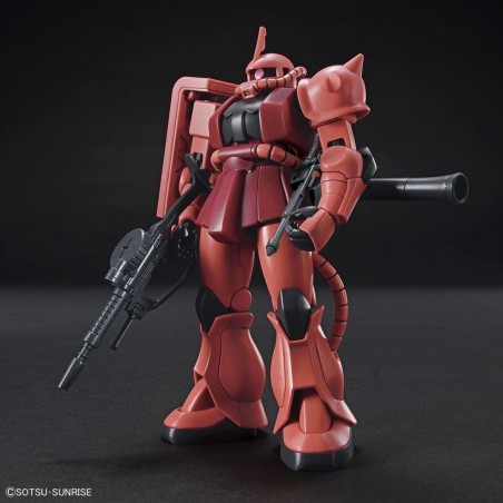 GUNDAM - HGUC 1/144 Gunpla 40th MS-06S Zaku II - Model Kit 
