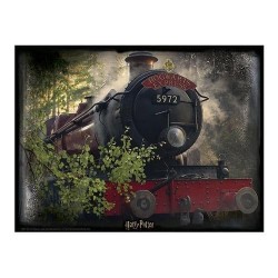 HARRY POTTER - Hogwarts Exp. - Puzzle lenticulaire 3D 500P '61x46cm'  2