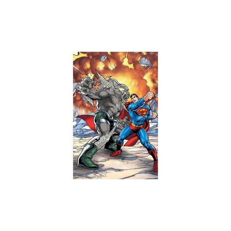 SUPERMAN - VS Doomdsday - Puzzle lenticulaire 3D 300P '46x31cm' 